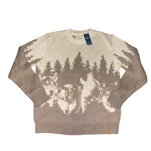NEW Abercrombie Kids Crewneck Scenic Sweater